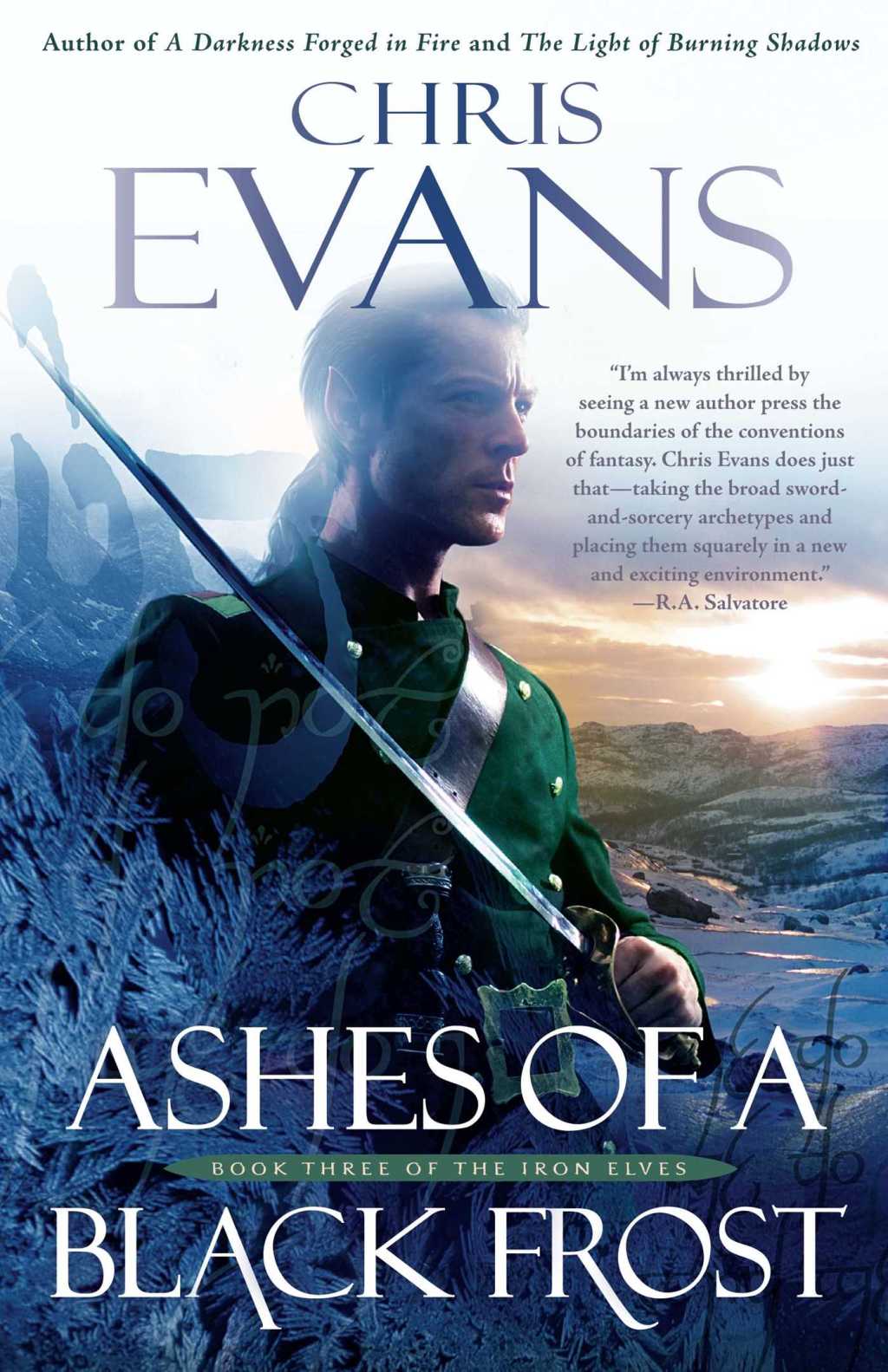 Ashes of a black frost * Chris&nbsp;Evans